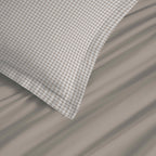 Parure De Draps 4 Pièces Pour Lit Grande Largeur - 100% Coton - Gabrielle Naturel