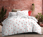 Juego de Sábanas 4 Piezas - Louna - Love Red