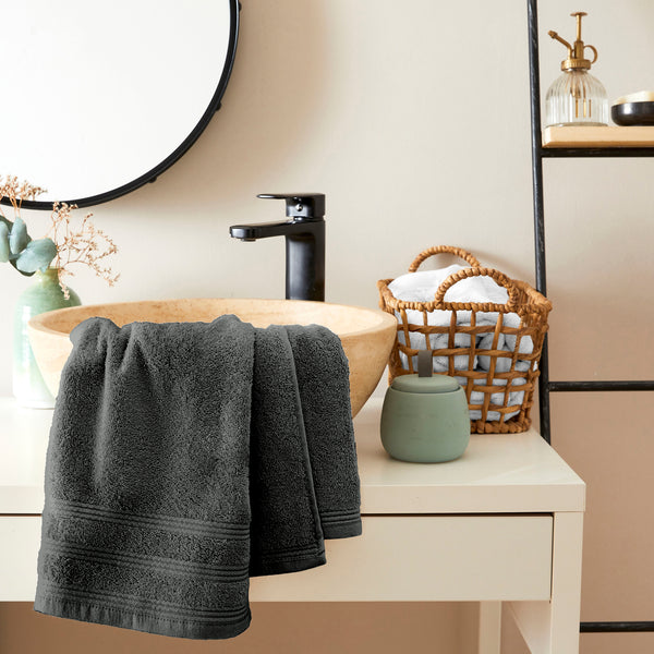 "Spa" Bath Towel - 100% Cotton - Slate