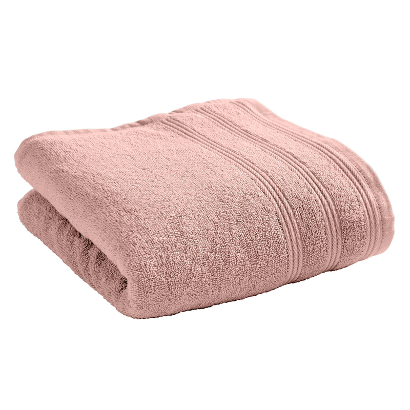 Serviette De Toilette "Spa" - 100% Coton - Vieux Rose