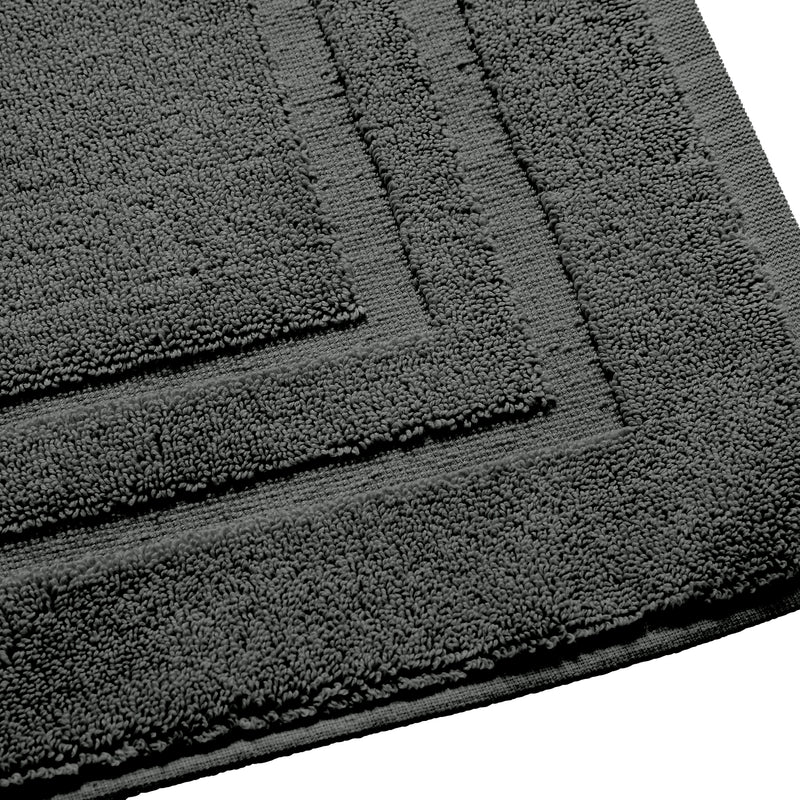 Tapis De Bain "Spa" - 100% Coton - Ardoise
