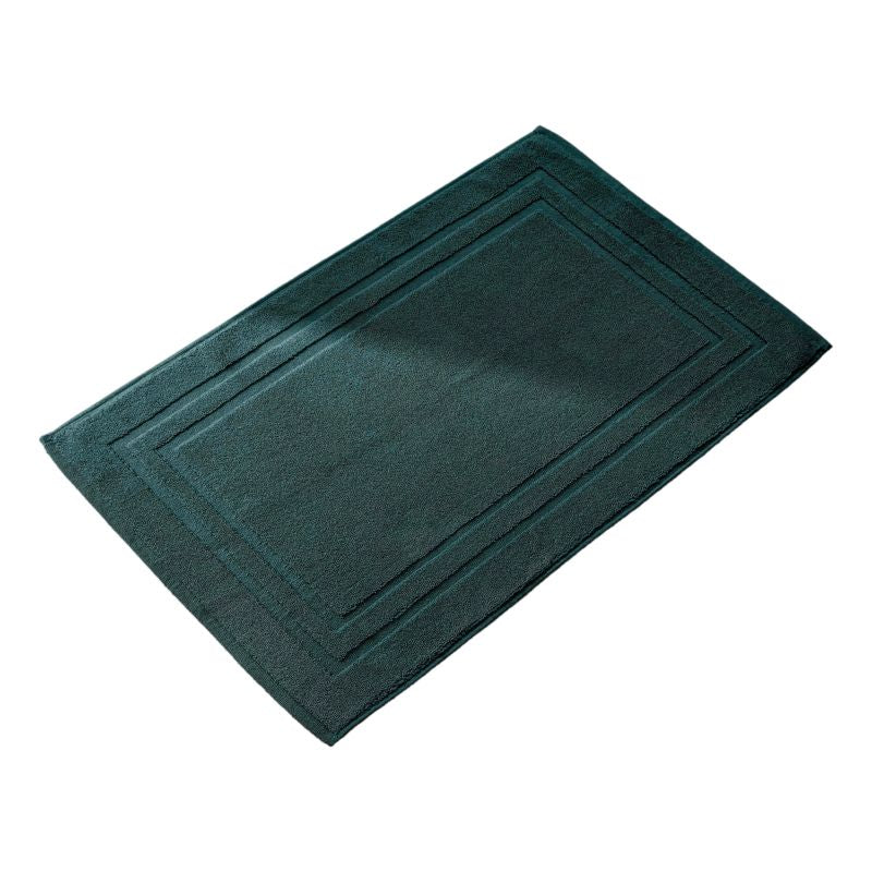 Alfombra de Baño "Spa" - 100% Algodón - Esmeralda