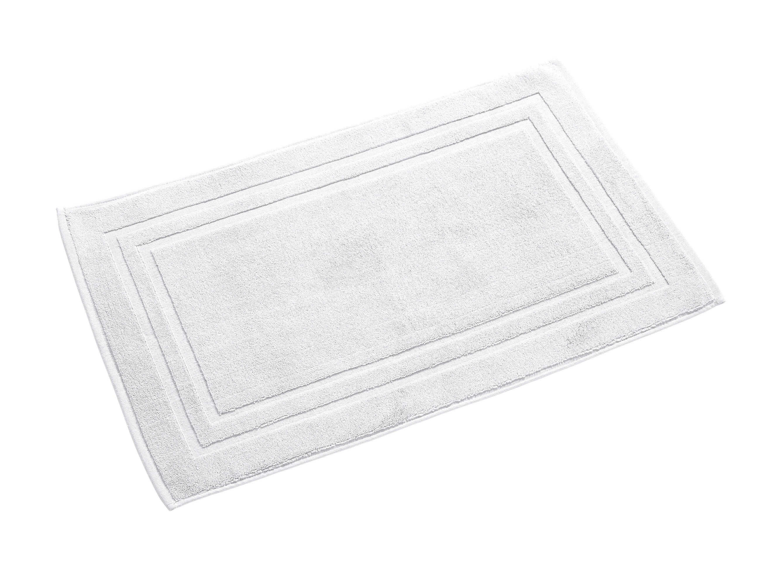 Alfombra de Baño "Spa" - 100% Algodón - Nieve