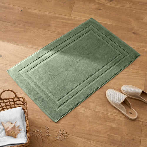 Tapis De Bain "Spa" - 100% Coton - Romarin