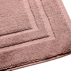 Alfombra de Baño "Spa" - 100% Algodón - Rosa Viejo