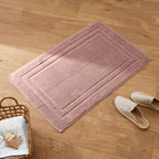 Alfombra de Baño "Spa" - 100% Algodón - Rosa Viejo