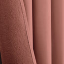 Rideaux Thermiques - 100% Polyester - Rose Boisé