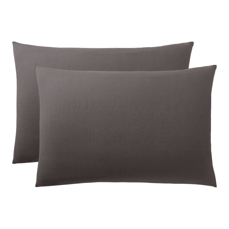 Funda de almohada - 100% Algodón - Pizarra