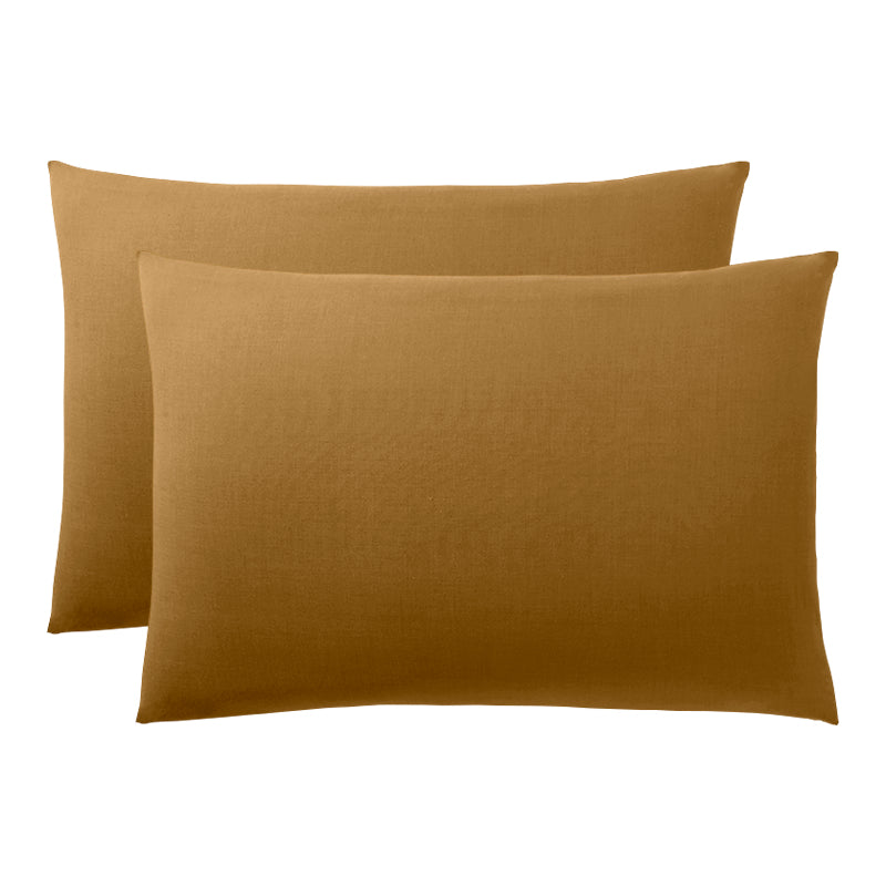 Funda de almohada - 100% Algodón - Caramelo