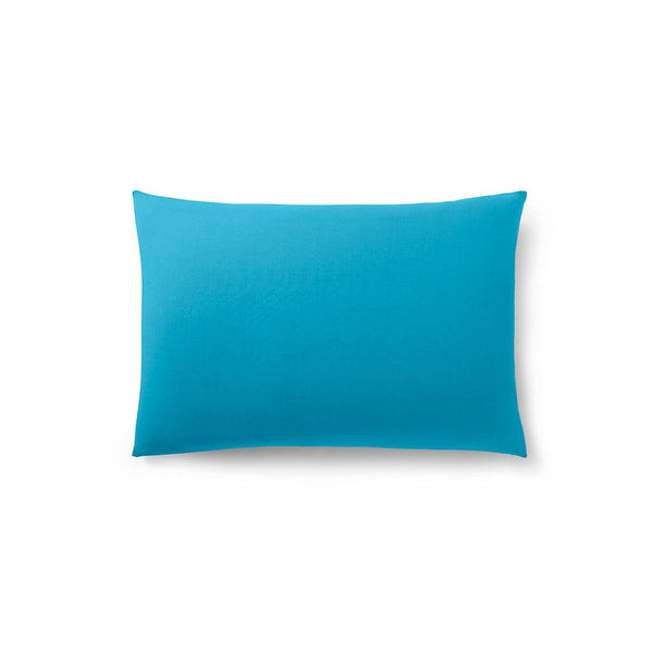 Taie D'Oreiller - 100% Coton - Cyan