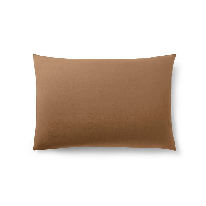 Taie D'Oreiller - 100% Coton - Taupe