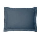 Taie D'Oreiller - 100% Percale Coton - Bleu Encre