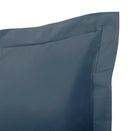 Taie D'Oreiller - 100% Percale Coton - Bleu Encre