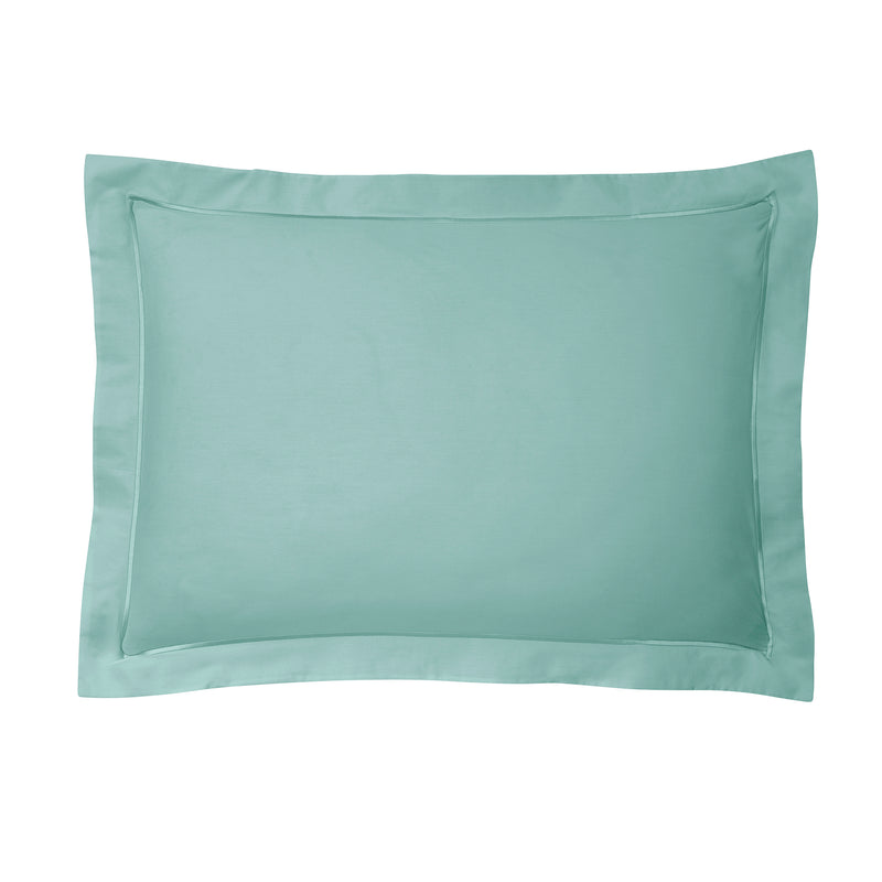 Taie D'Oreiller - 100% Percale Coton - Celadon