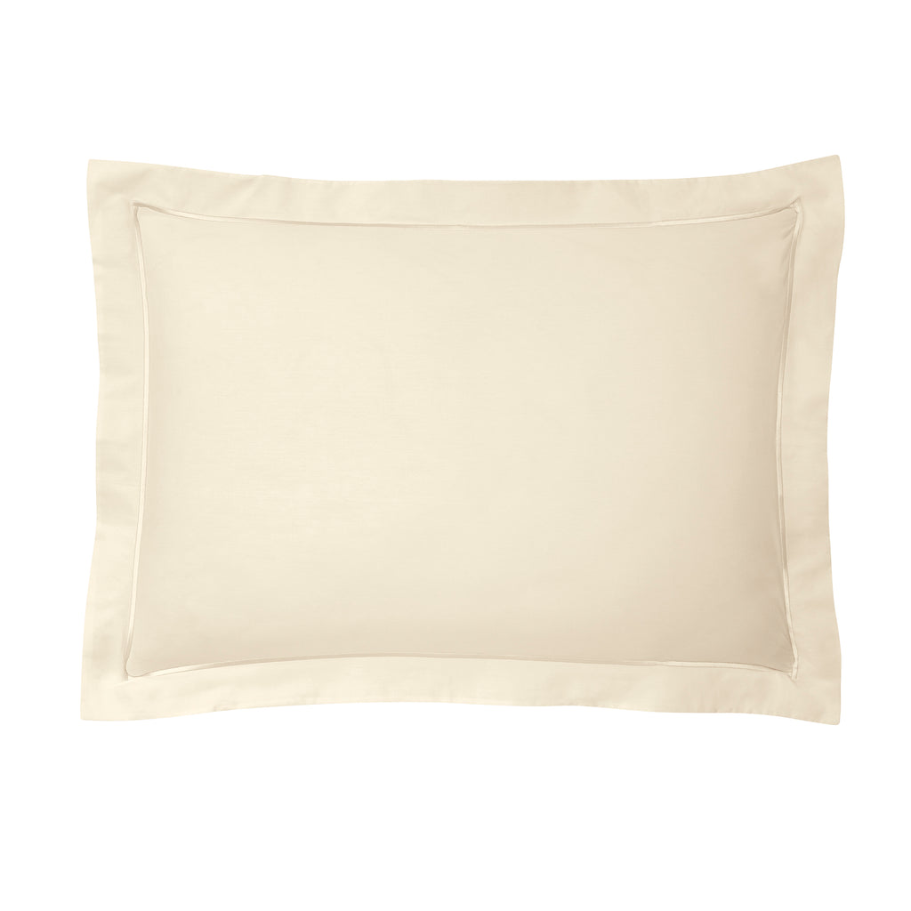 Funda de almohada - 100% Algodón Percal - Marfil