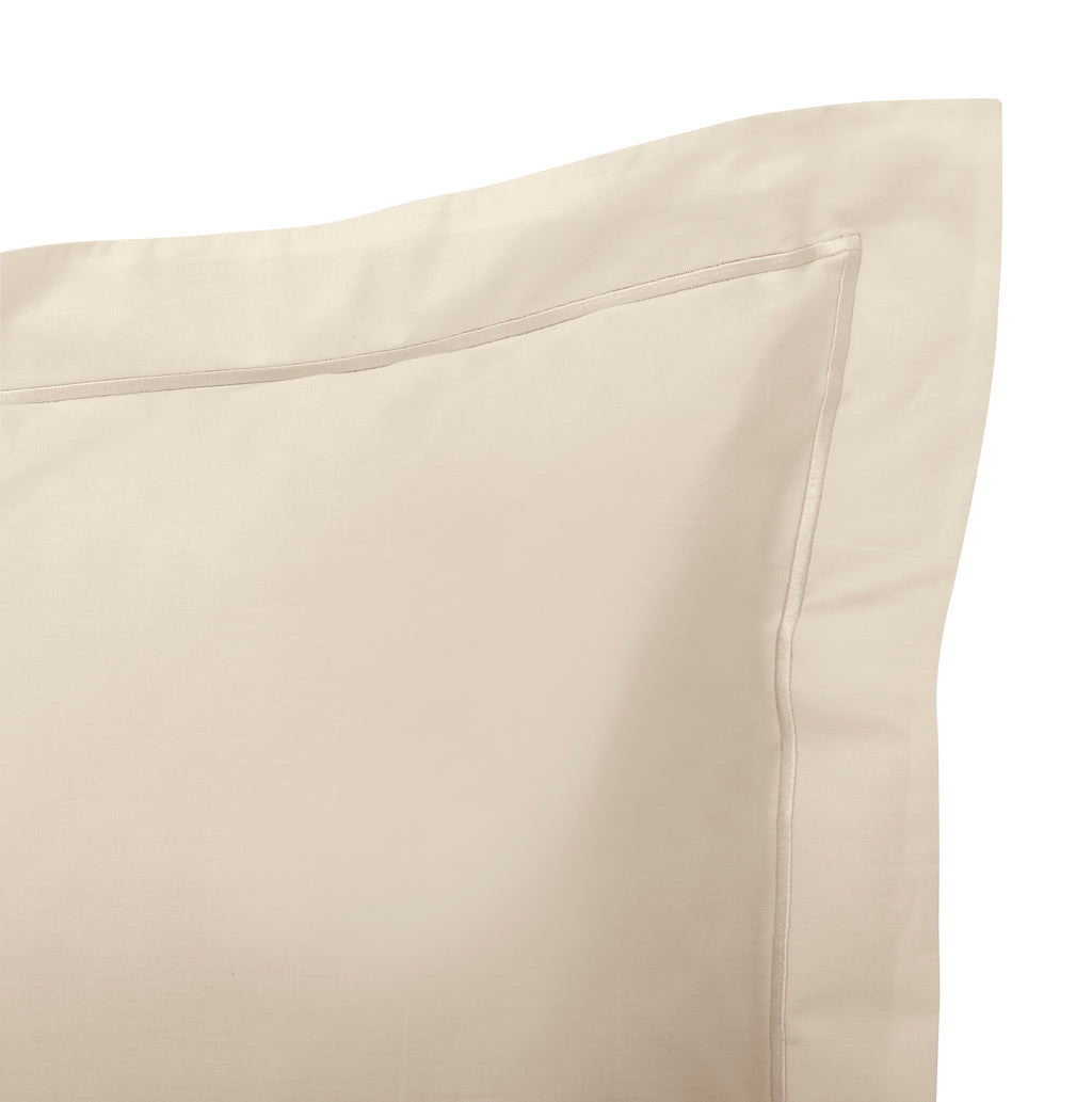Funda de almohada - 100% Algodón Percal - Marfil