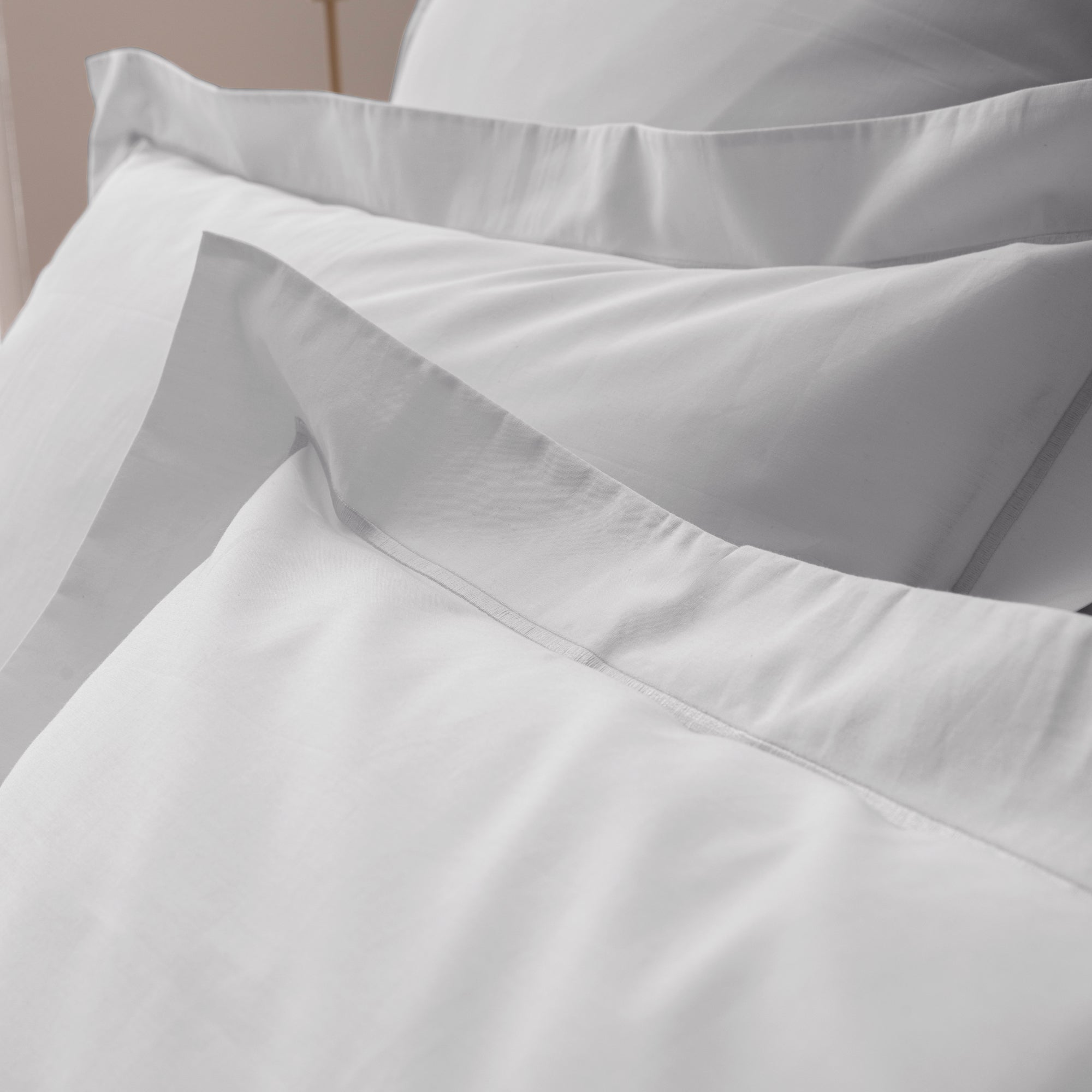 Funda de almohada - 100% Algodón Percal - Perla