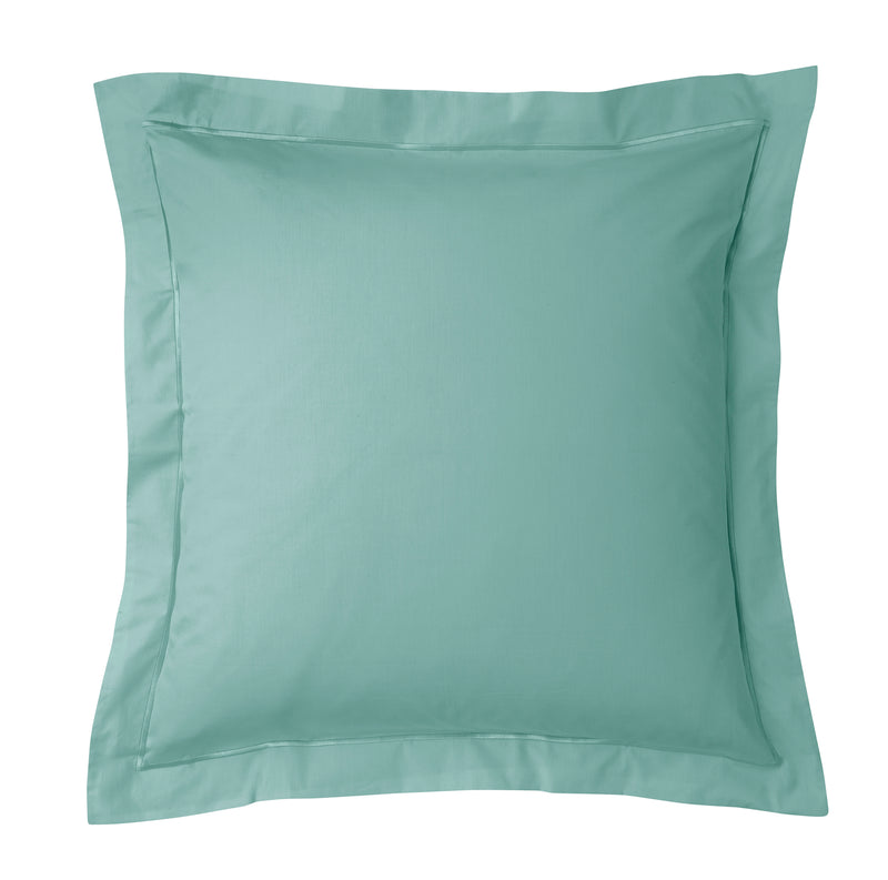 Taie D'Oreiller - 100% Percale Coton - Celadon