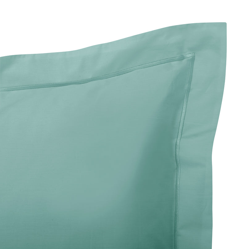 Taie D'Oreiller - 100% Percale Coton - Celadon