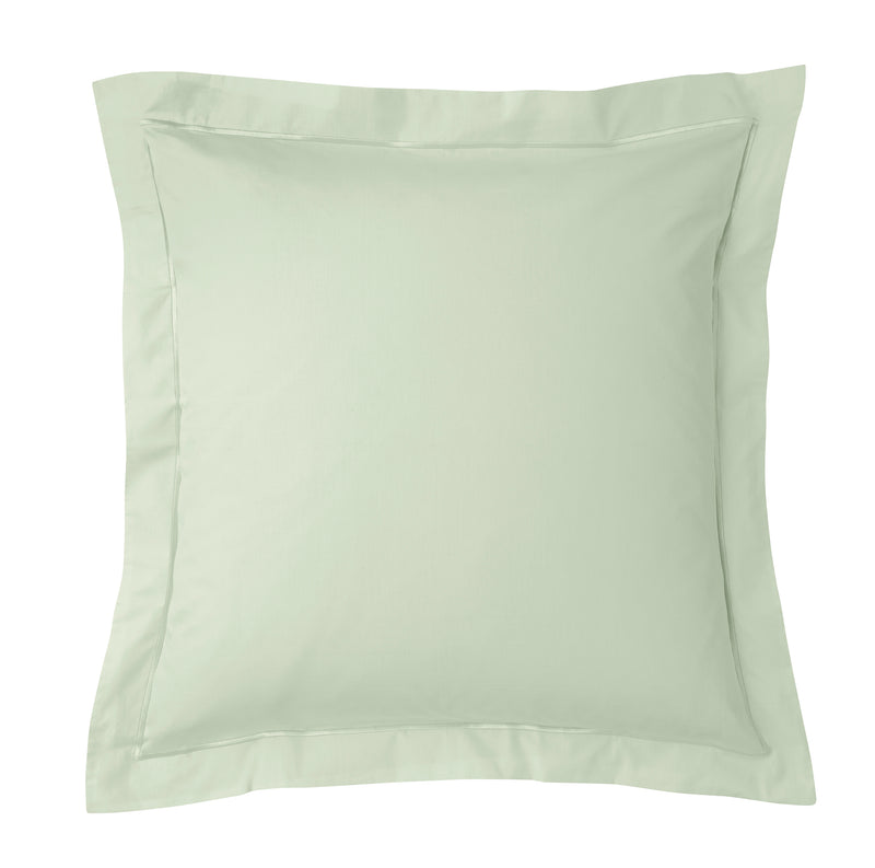 Taie D'Oreiller - 100% Percale Coton - Vert D'Eau