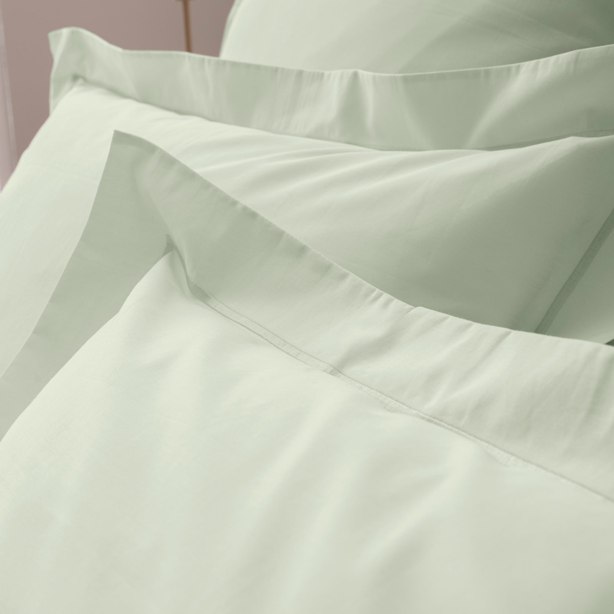 Funda de Almohada - Percal 100% Algodón - Verde Mar