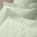 Taie D'Oreiller - 100% Percale Coton - Vert D'Eau