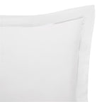 “Prestige” Pillowcase – Cotton Satin – White
