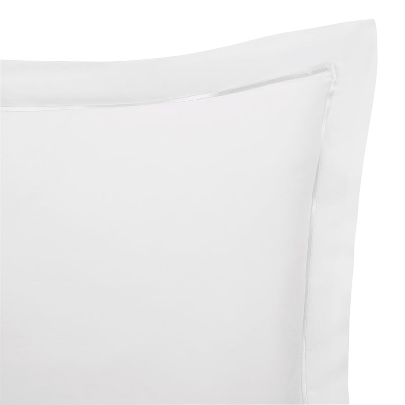 Taie D'Oreiller "Prestige" - Satin De Coton - Blanc