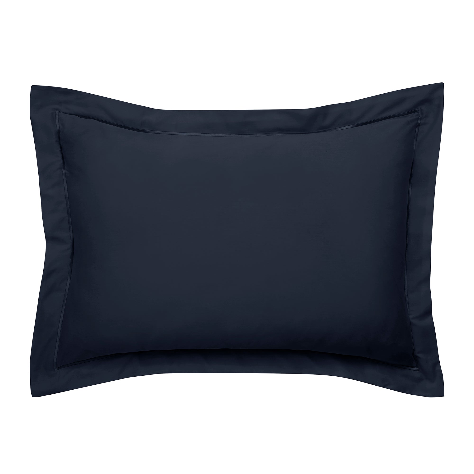 “Prestige” Pillowcase – Cotton Satin – Velvet Blue