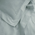 “Prestige” Pillowcase – Cotton Satin – Celadon