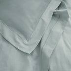 “Prestige” Pillowcase – Cotton Satin – Celadon