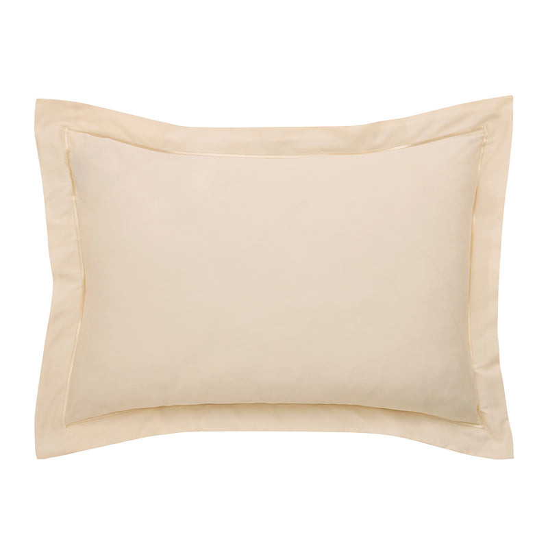 Taie D'Oreiller "Prestige" - Satin De Coton - Creme