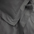 “Prestige” Pillowcase – Cotton Satin – Graphite