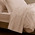 “Prestige” Pillowcase – Cotton Satin – Blush Pink