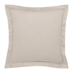 “Prestige” Pillowcase – Cotton Satin – Sand