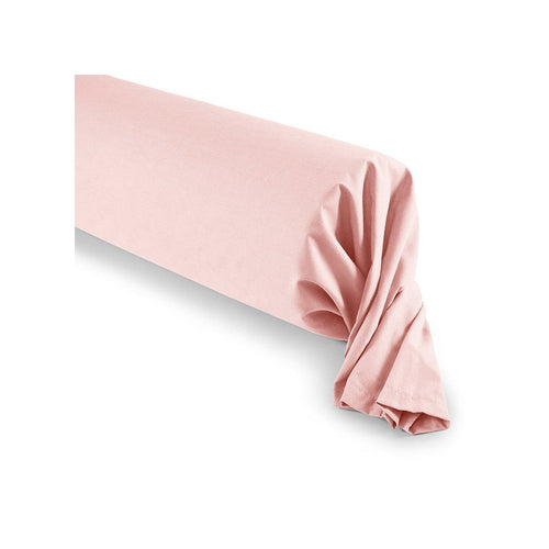 Taie De Traversin - 100% Coton - Rose Dragee