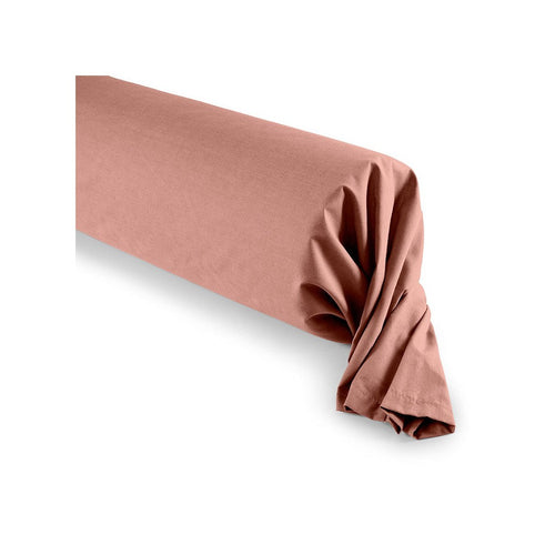 Taie De Traversin - 100% Coton - Vieux Rose