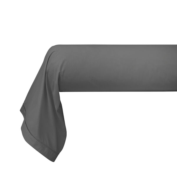 Taie De Traversin - 100% Percale Coton - Ardoise