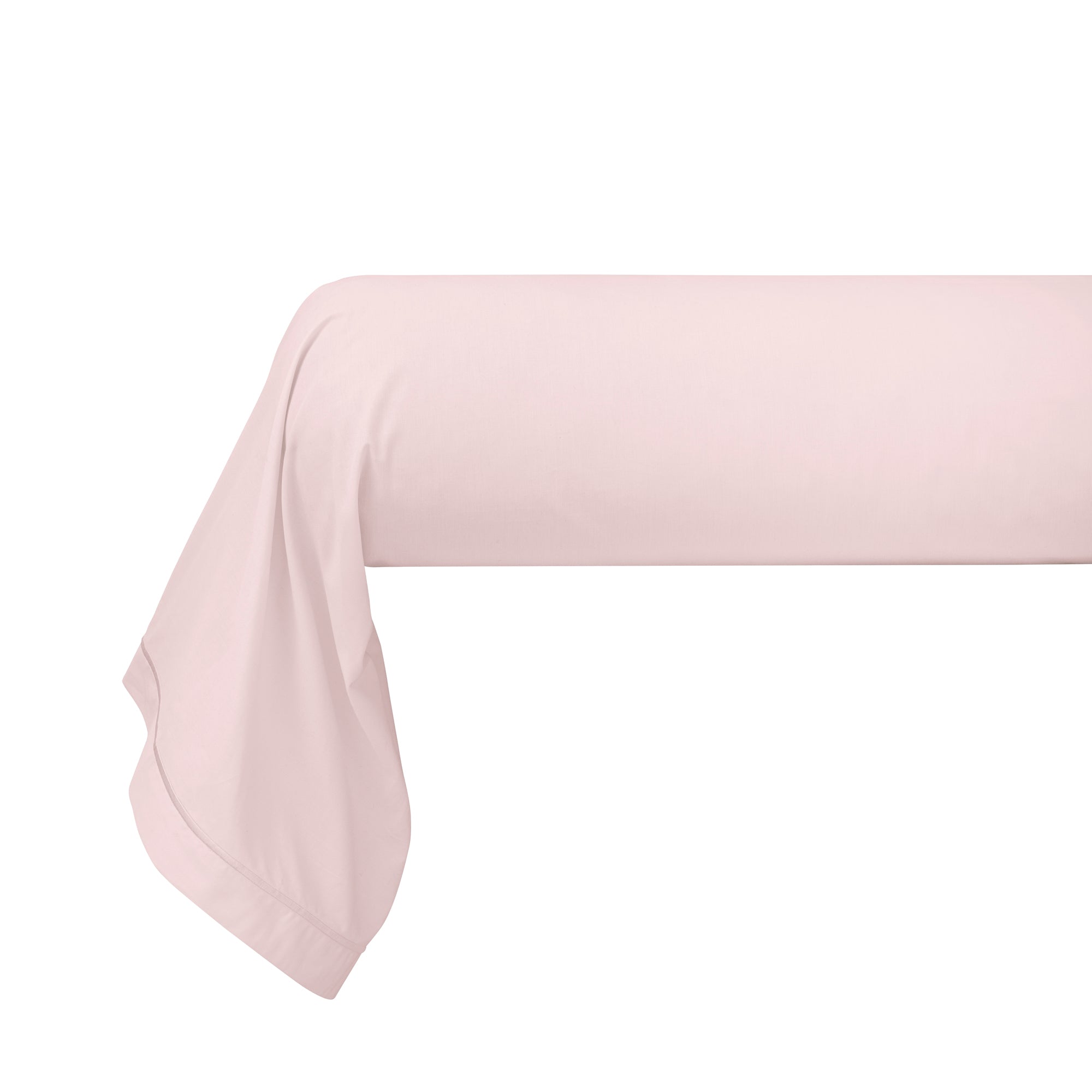 Funda Bolster - Percal 100% Algodón - Rosa