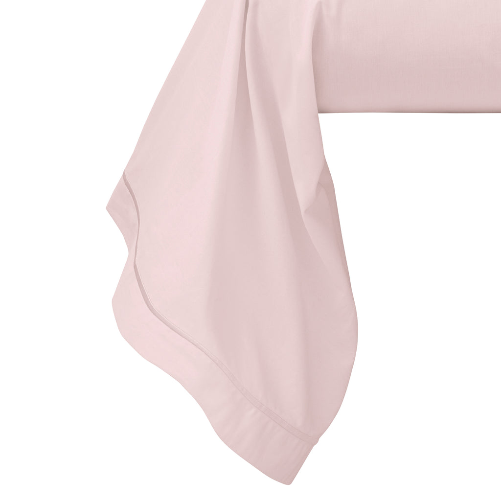 Funda Bolster - Percal 100% Algodón - Rosa