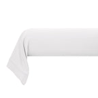 “Prestige” Bolster Case – Cotton Satin – White