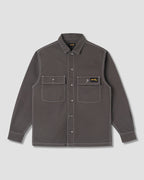 CPO Shirt - Charcoal Bedford