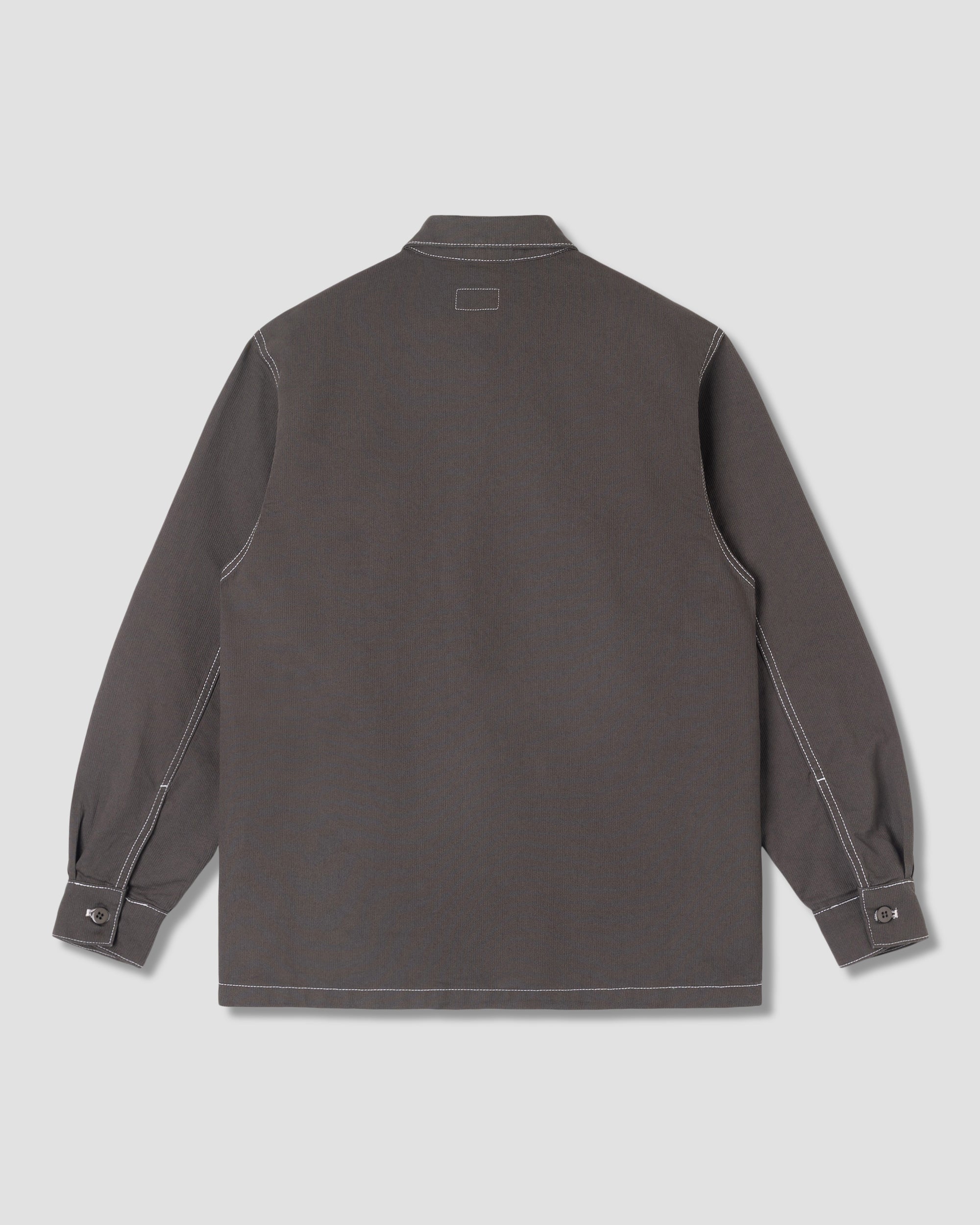 CPO Shirt - Charcoal Bedford