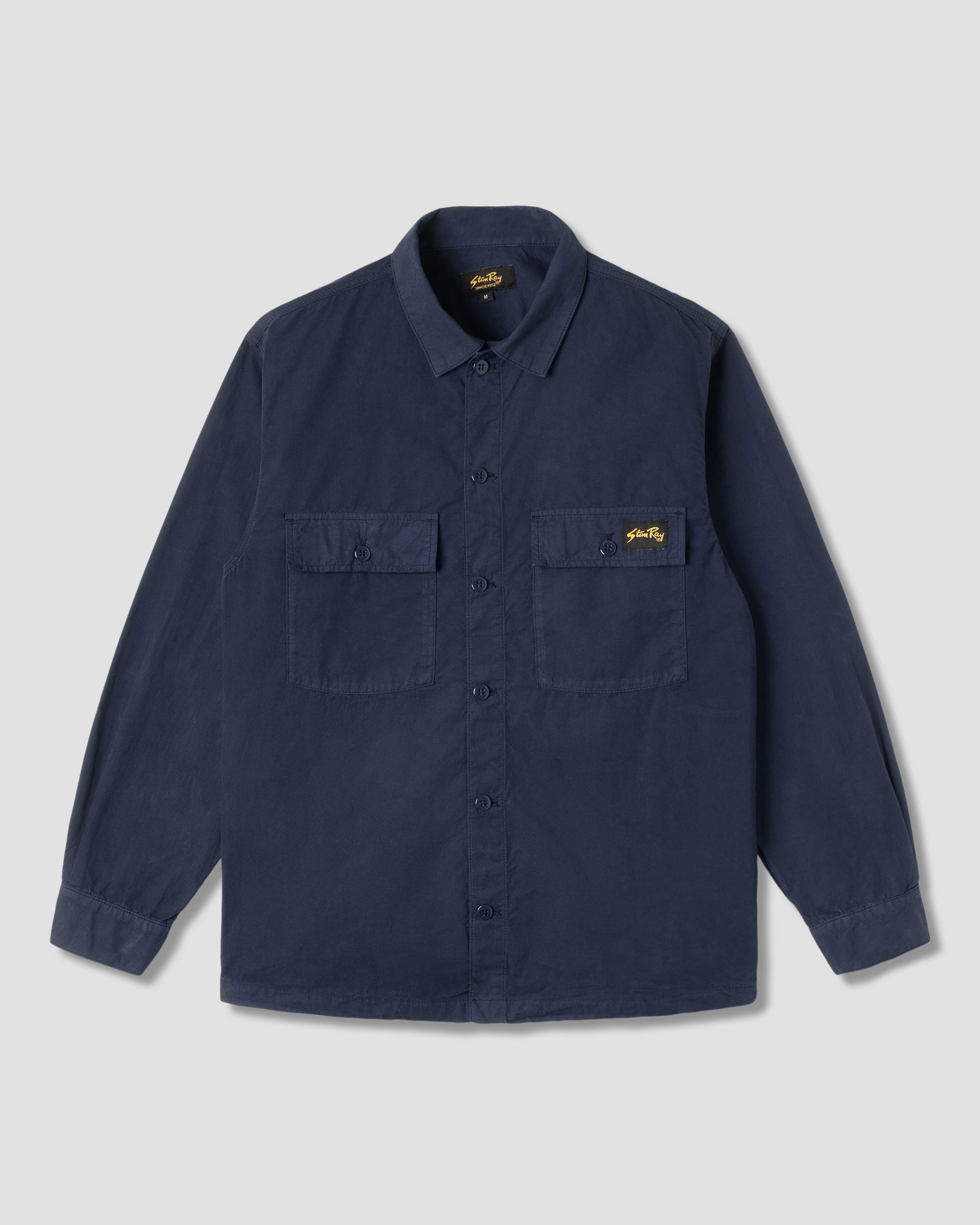 CPO Shirt - Navy Poplin