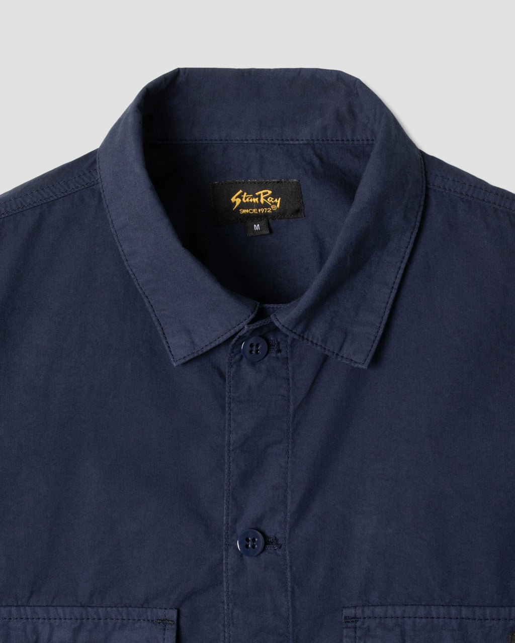 CPO Shirt - Navy Poplin