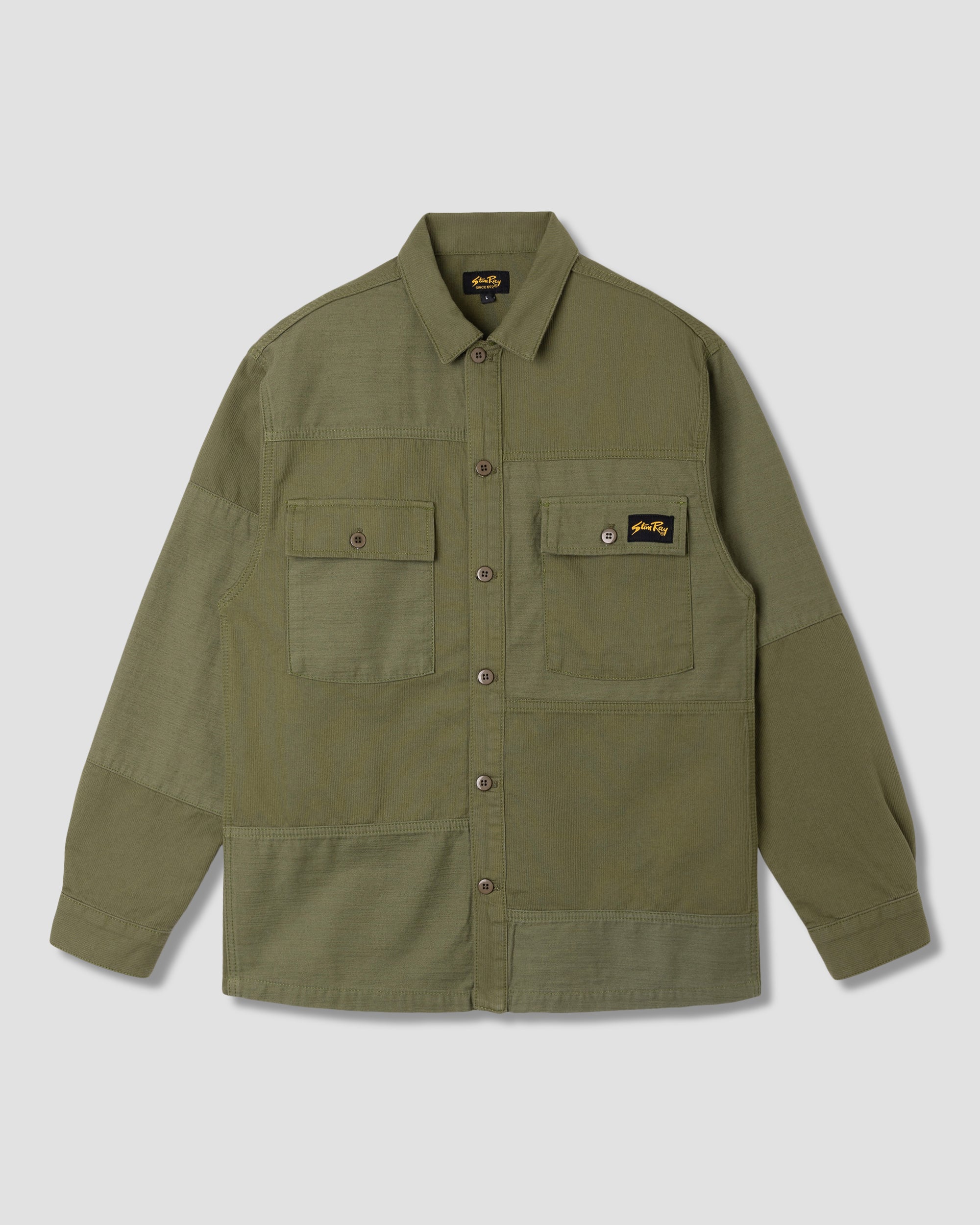 CPO Shirt - Olive Poplin/Sateen