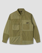 CPO Shirt - Olive/Poplin Mix