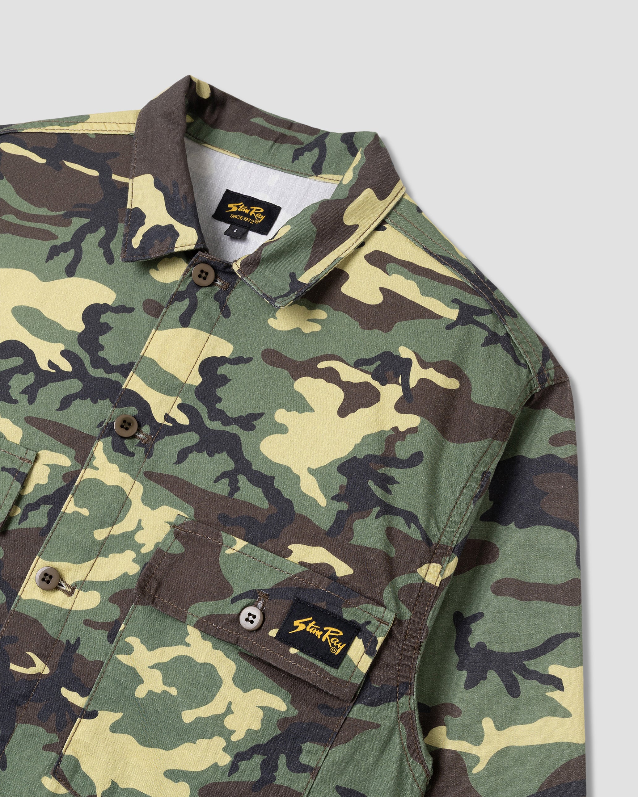 CPO Shirt - Woodland DPM Ripstop