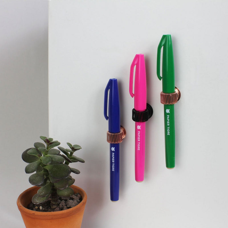 Clip Porte-Stylo Aimanté - Rose Gold