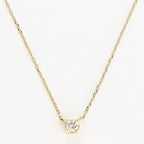 Collier Solitaire D0,08/1 - Or Jaune